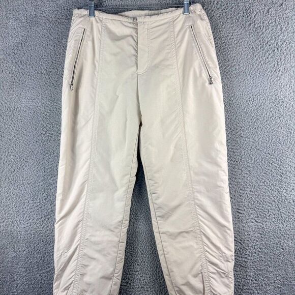 Vintage‎ Bogner Snow Ski Pants Womens 8 Tan Ski Snowboard Outdoor Pockets 31x28 - Picture 1 of 16